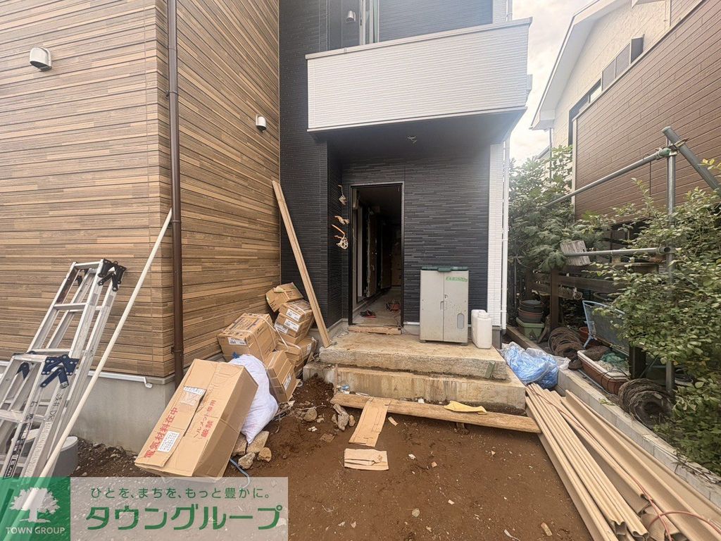 ロビー　建築中