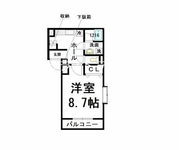 ソレアードの間取り写真