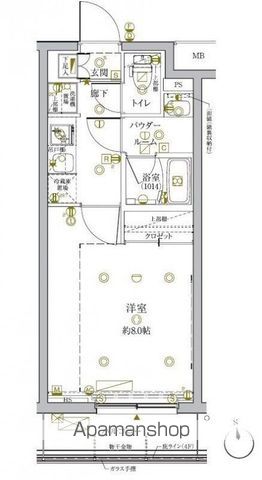 クレイシアIDZ新宿落合ディアコートの間取り写真