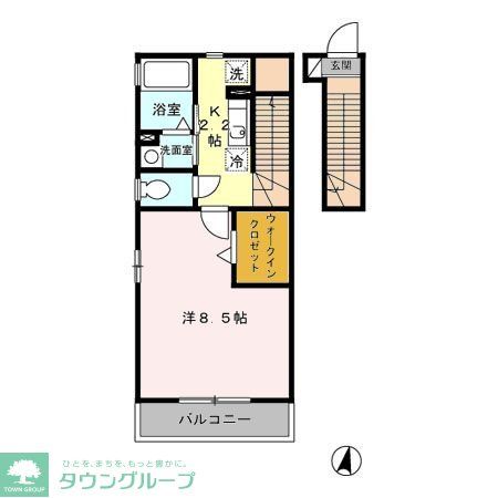 ファミーリエ Cの間取り写真
