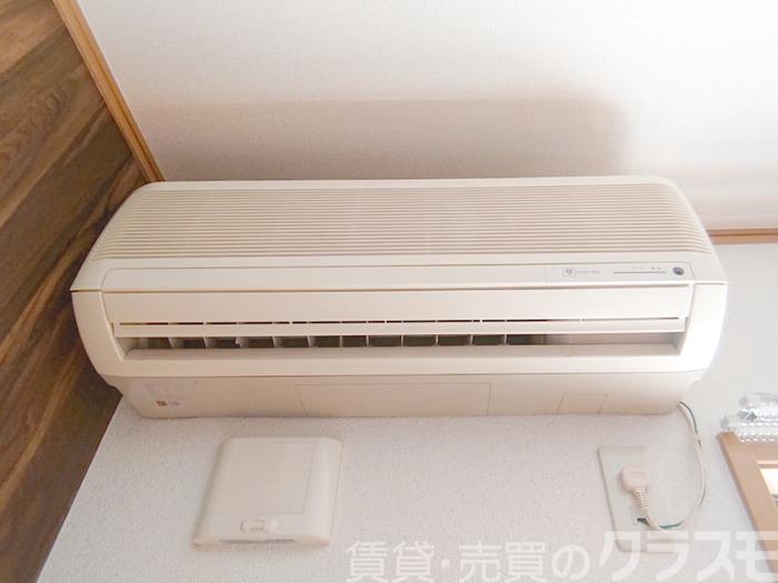 その他設備　エアコンは欠かせません♪