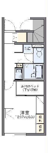 レオパレスグランディIの間取り