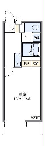 レオネクストオンリーワン華の間取り