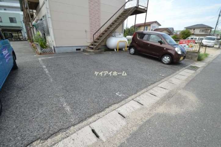 駐車場　眺望