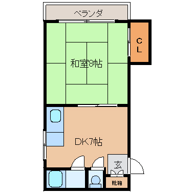 塩本ビルの間取り