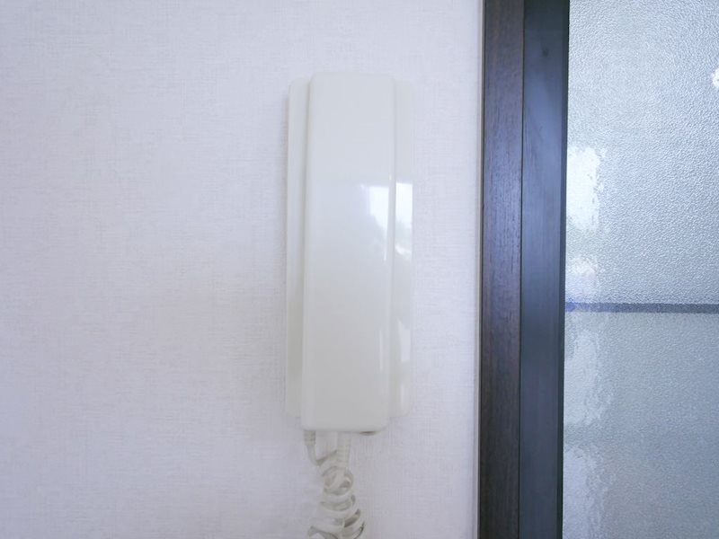 セキュリティ　インターホン付き