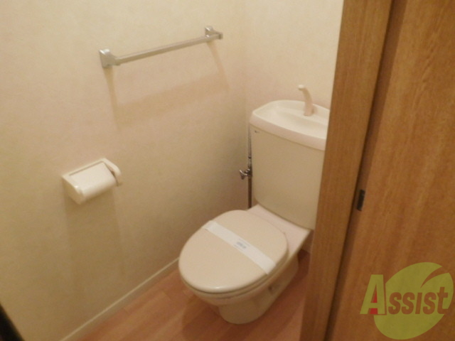 トイレ　真っ白トイレです