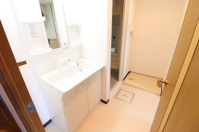 洗面設備　脱衣場