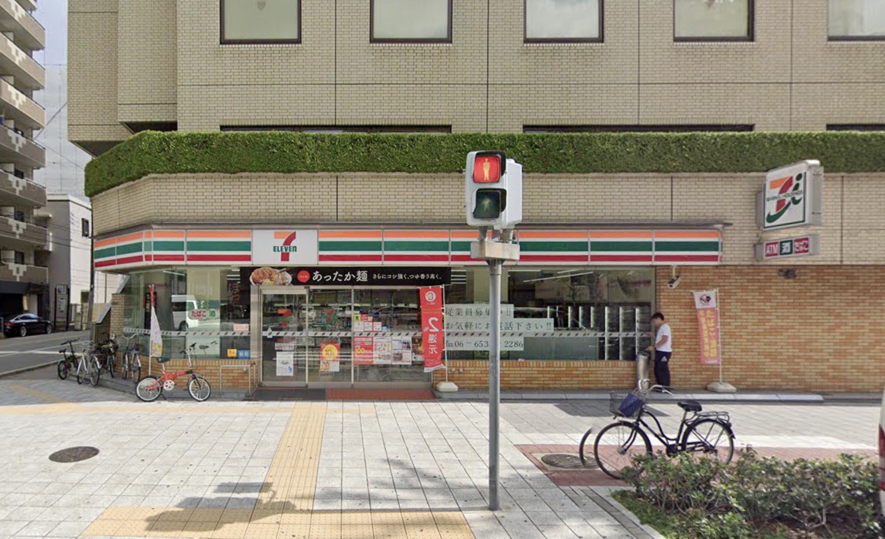 コンビニ　セブンイレブン大阪立売堀1丁目店（コンビニ）まで122m