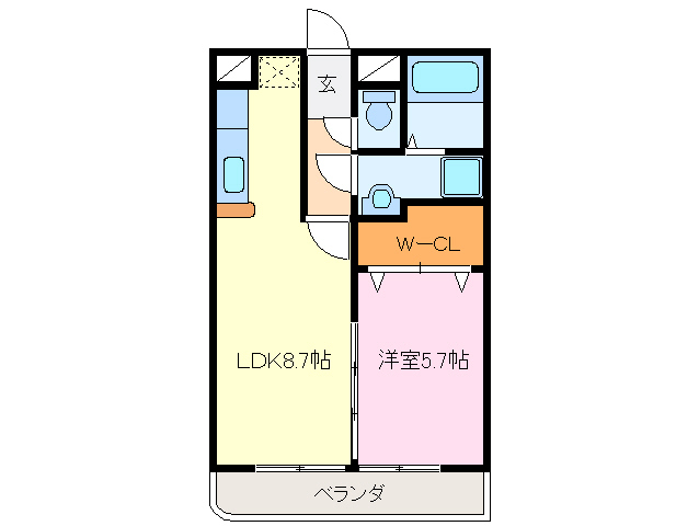 アルタイルの間取り