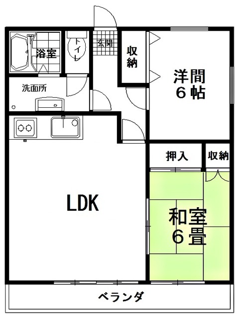 ドルフベルク上野の間取り