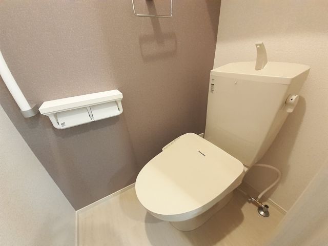 【角田市梶賀のアパートの洗面設備】