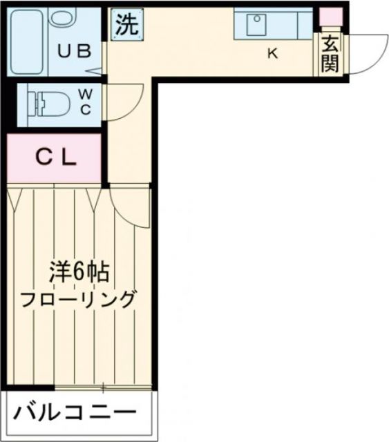 東京都葛飾区新小岩４（マンション）の賃貸物件の間取り