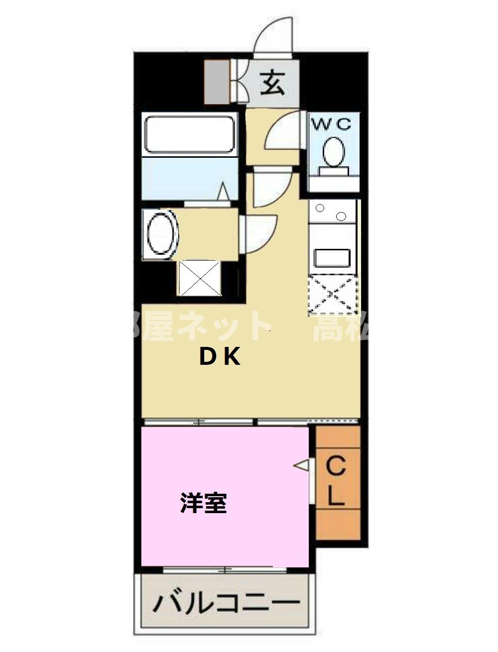 Ｊ．リヴェール南新町の間取り