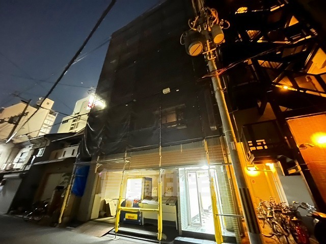 大阪市東成区神路のマンションの建物外観