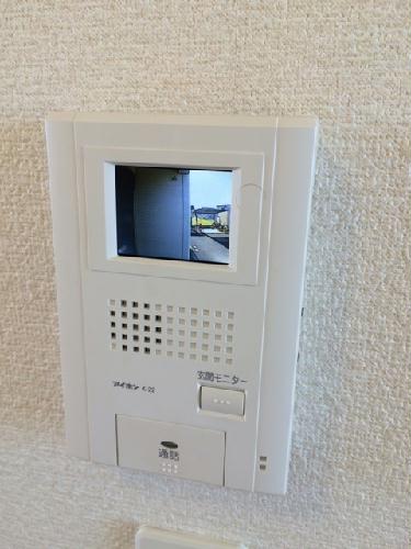 セキュリティ　モニター付きインターホン