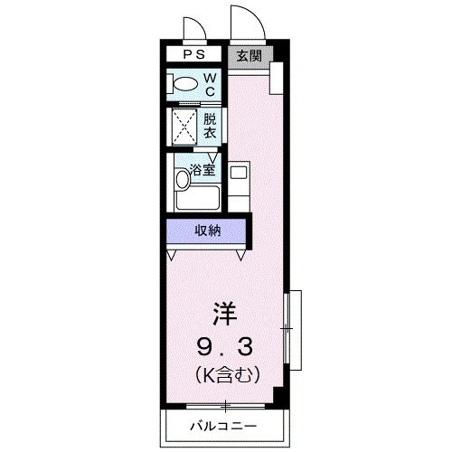 カーサ　オーラ・ソーレの間取り