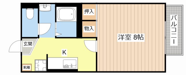 スカイコートの間取り