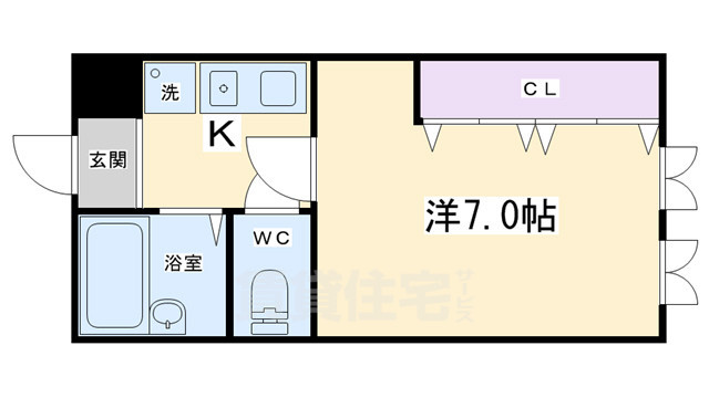 ハウスピエーメの間取り