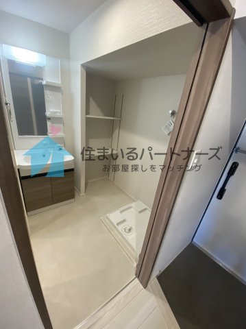 【RESIDENCE花畑の洗面設備】