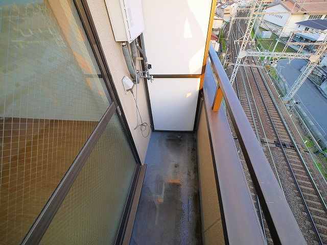 バルコニー　広々としたバルコニーです