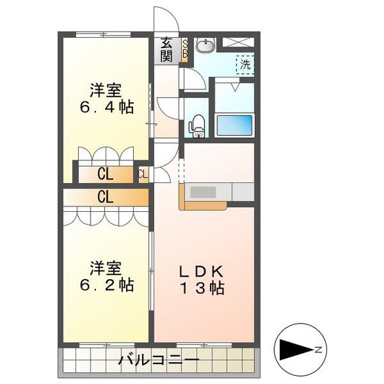 フェニックスの間取り