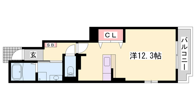 ラ・セレサＢの間取り