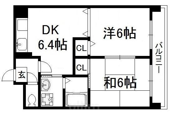 ポルテやましたの間取り