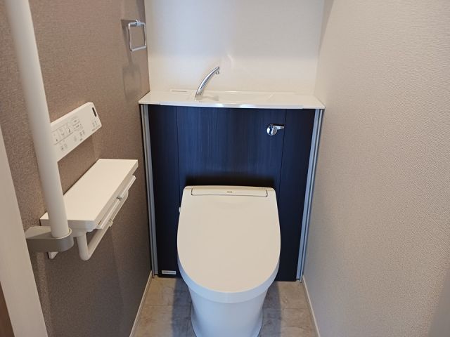 【さいたま市見沼区深作のアパートのトイレ】