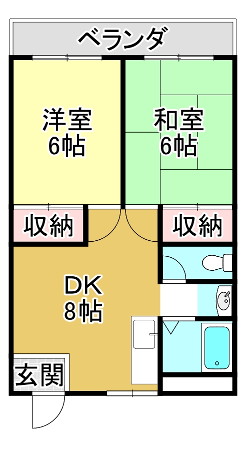 ユニヴェールの間取り