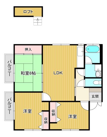 エムロード和の間取り