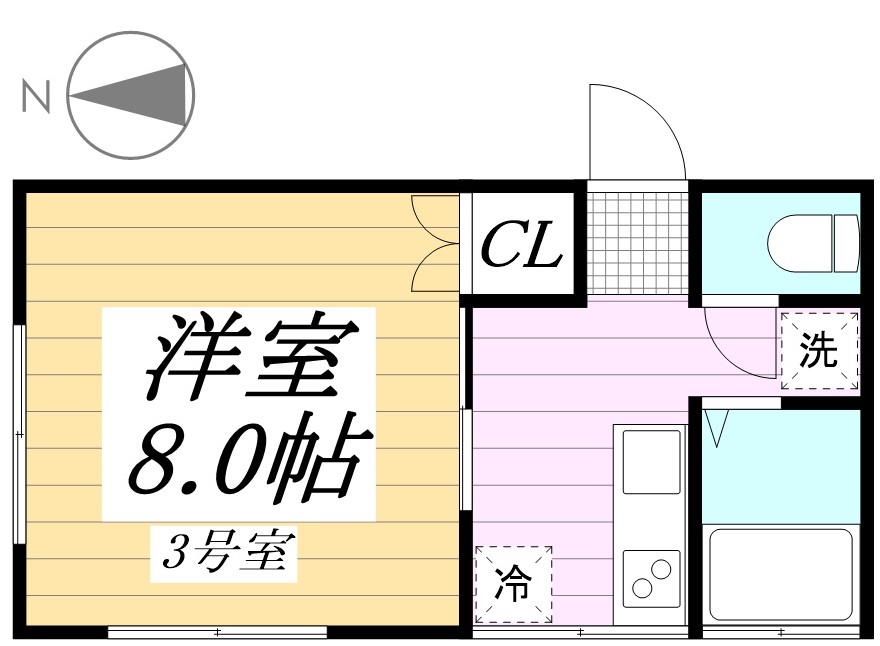 コーポ青雲_間取り_0