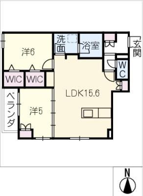 リヴェール吹上の間取り