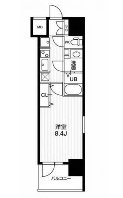 八王子市寺町のマンションの間取り