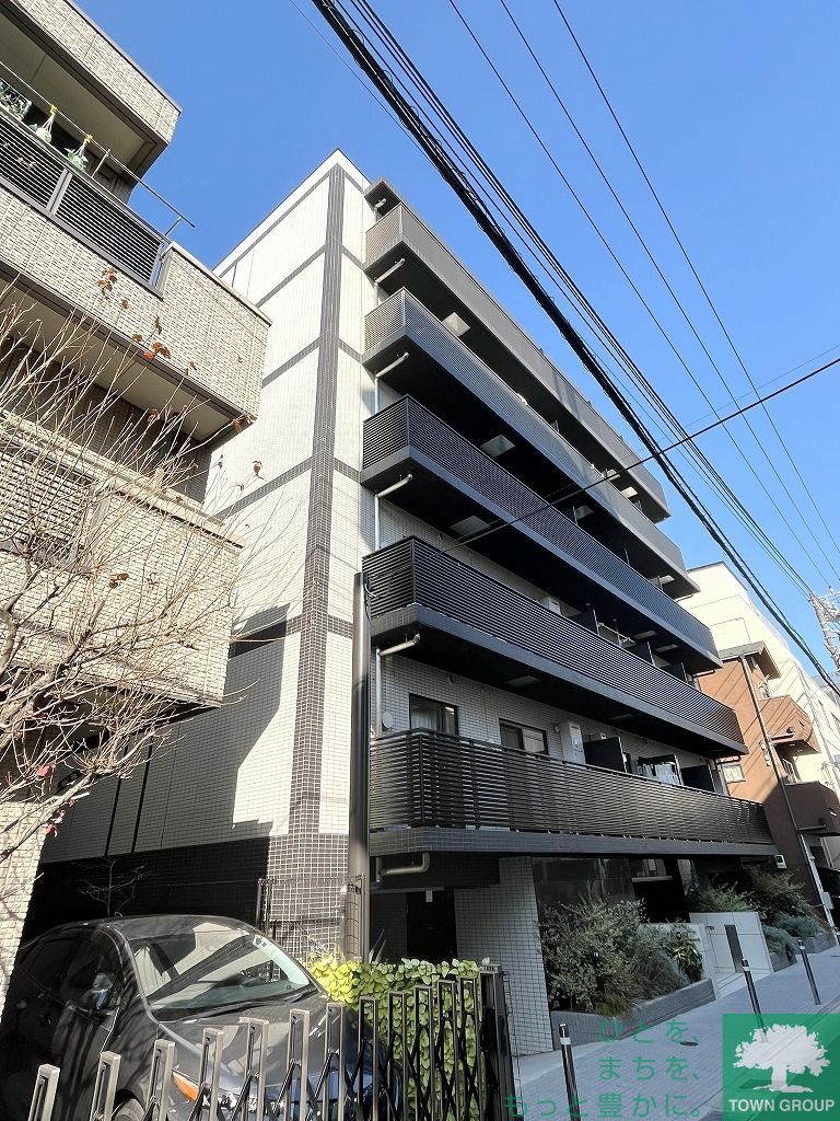 品川区荏原のマンションの建物外観