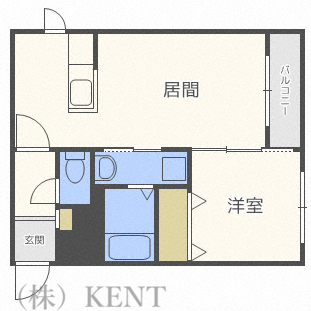 ＭＴガーデン山の手の間取り