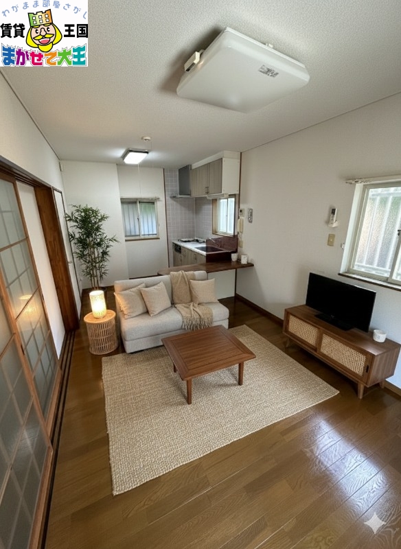 居室・リビング　家具・インテリアはＣＧです