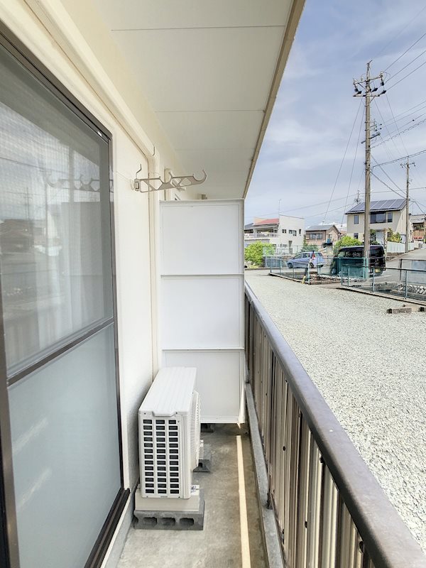 バルコニー　日当たり良好