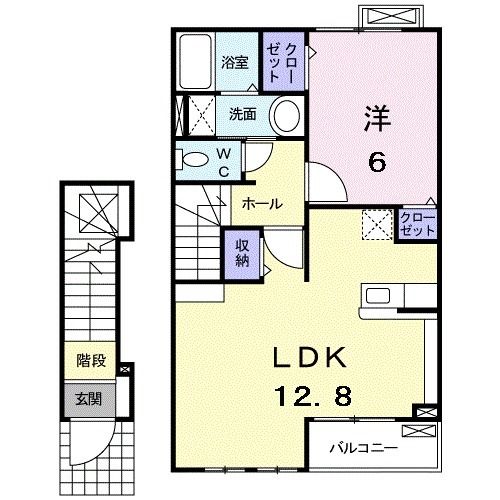 【Ｓ．Ｃ．Ｃ．ＨーＫの間取り】