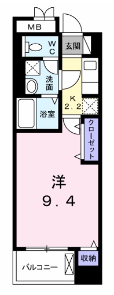 グランコート国府の間取り