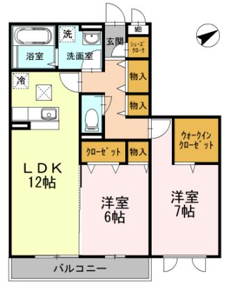 清水エクセレンスの間取り