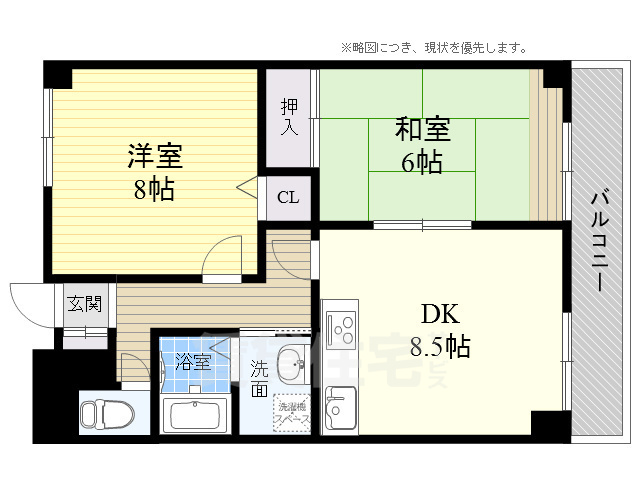 カンナビ高山の間取り