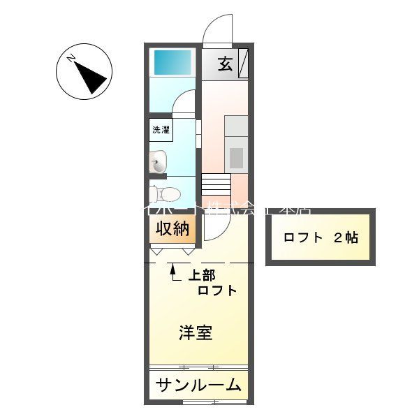 アトレ鷲津の間取り