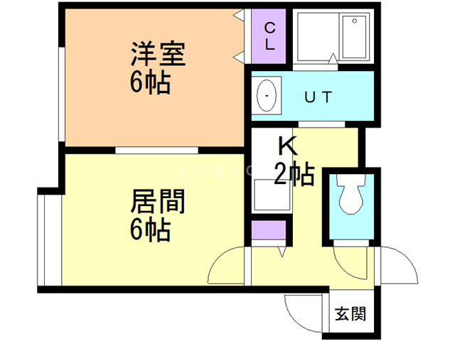 シード豊平の間取り