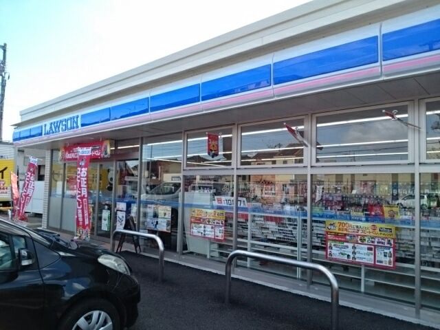 コンビニ　ローソン栃木箱森町東店（コンビニ）まで600m