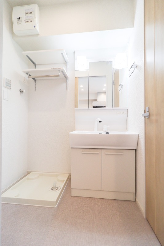 洗面設備　図面と現状に相違がある場合には現状を優先