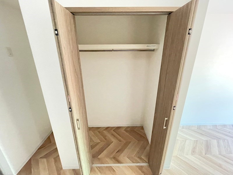 収納　※建築中の時のお写真となります。