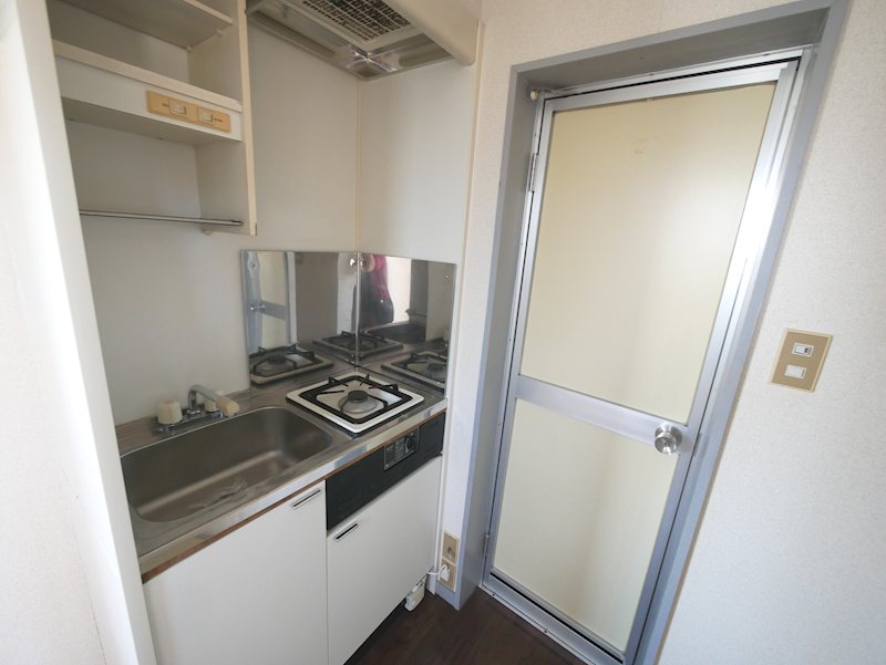 キッチン　ガスコンロ（1口）付き