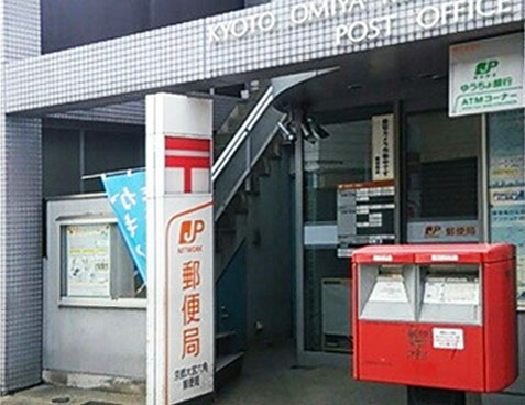 郵便局　京都大宮六角郵便局（郵便局）まで382m