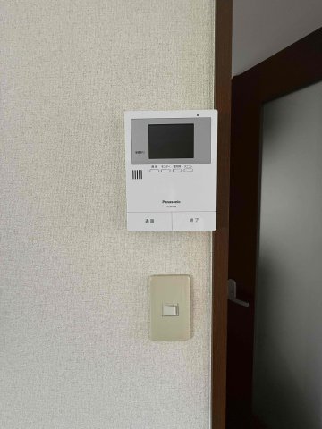セキュリティ　TVインターホンです